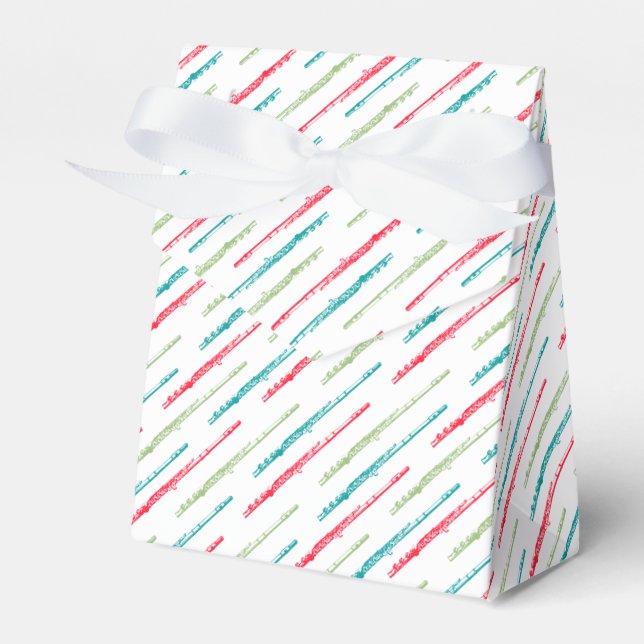 Caja Para Regalos Flútas multicolores (Front Side)