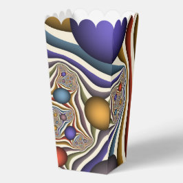 Caja Para Regalos Flying Up, Colorful Modern Abstract Fractal Art