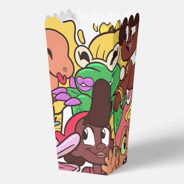 Caja Para Regalos Folklore fantástico (Anverso)