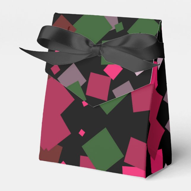 Caja Para Regalos Fondo colorido abstracto (Front Side)