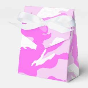 Caja Para Regalos Fondo de arte de camuflaje rosado