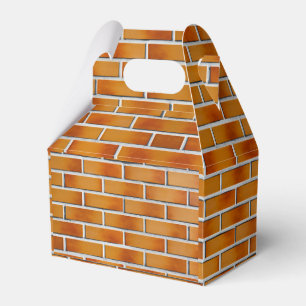 Caja Para Regalos Fondo de la pared de ladrillo