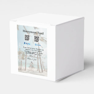Caja Para Regalos Fondo de luna de miel venomo paypal donación Q R p