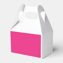 Caja Para Regalos fondo rosa con negro
