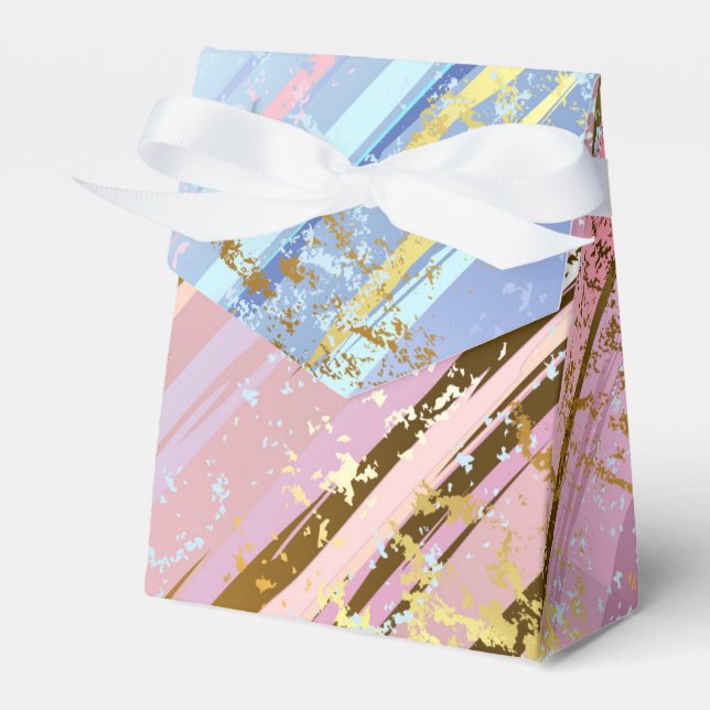 Caja Para Regalos Fondo rosa texturizado (Front Side)