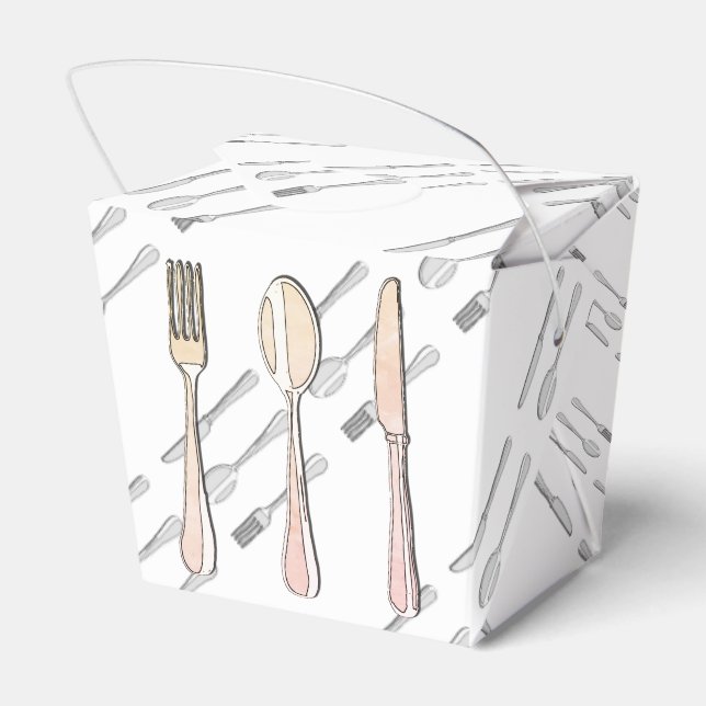 Caja Para Regalos Fork, Spoon y Knife (Reverso)
