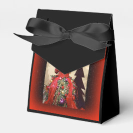 Caja Para Regalos Forma de vestir afrocéntrica Mannequina Árbol de N