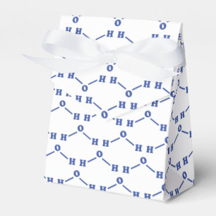 Caja Para Regalos Fórmula química molecular del agua