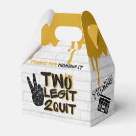 Caja Para Regalos Foto de 2º cumpleaños del Hip Hop de 2 Legit Retro