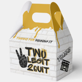 Caja Para Regalos Foto de 2º cumpleaños del Hip Hop de 2 Legit Retro