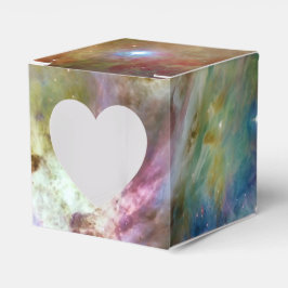 Caja Para Regalos Foto de espacio de la galaxia de nebulosas de colo