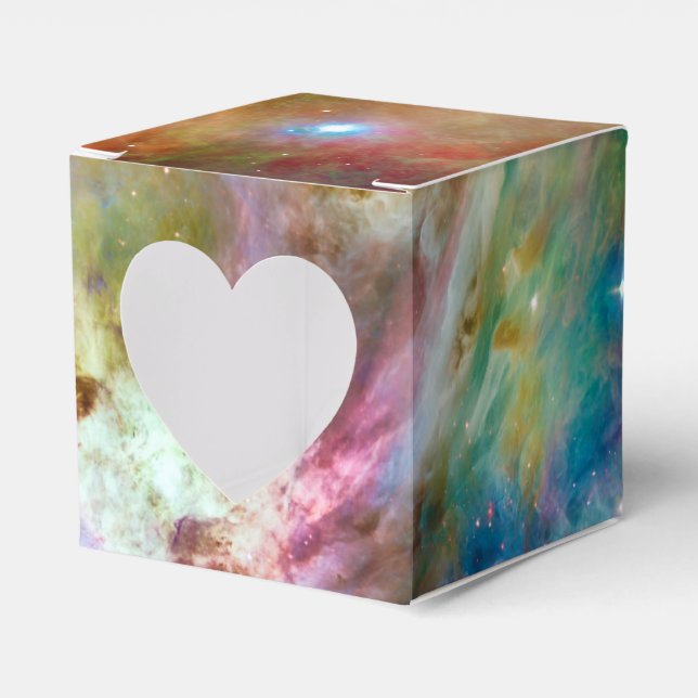 Caja Para Regalos Foto de espacio de la galaxia de nebulosas de colo (Anverso)