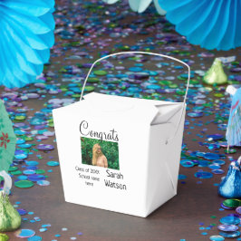 Caja Para Regalos foto de graduación simple clásico añadir clase año