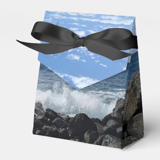 Caja Para Regalos foto de olas del océano (Front Side)