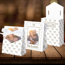 Caja Para Regalos Foto del Boda de la tarjeta Tarot para los amantes
