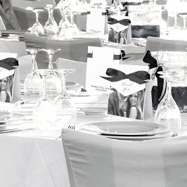 Caja Para Regalos Foto En Blanco Y Negro Gracias Boda Blanco