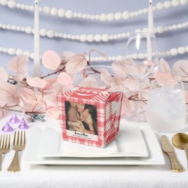 Caja Para Regalos Foto moderna de amigas en cuadro de Vichy de amist