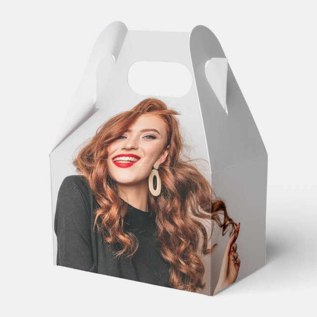 Caja Para Regalos Fotografía de Fiesta de fotos personalizado Selfie (Front Side)