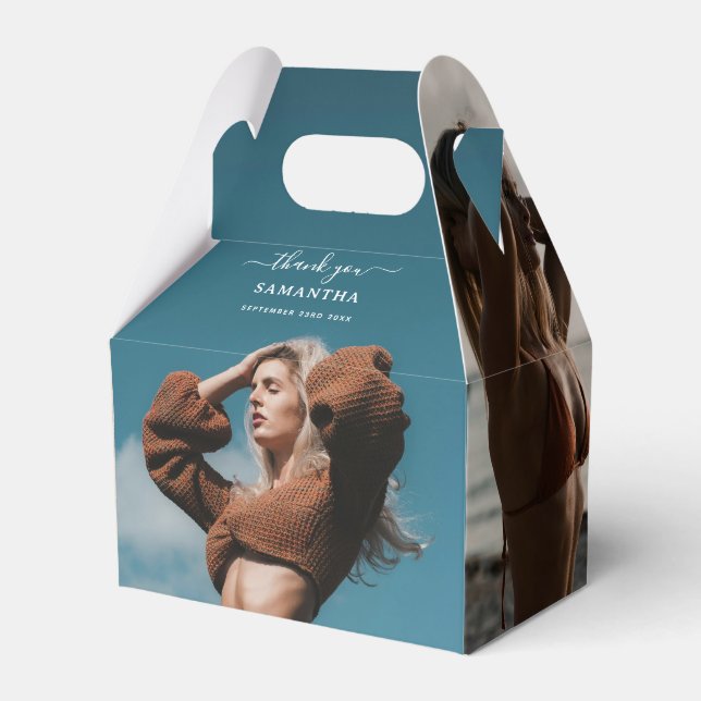 Caja Para Regalos Fotos de personalizados Fotos de cumpleaños Selfie (Front Side)