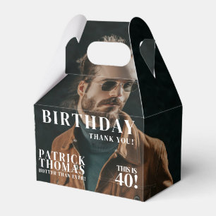 Caja Para Regalos Fotos personalizados Revista Birthday Cobertura ma