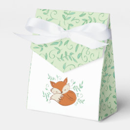 Caja Para Regalos Fox Baby Shower Woodland Animals