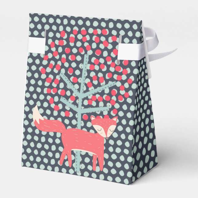 Caja Para Regalos Fox retro (Reverso)