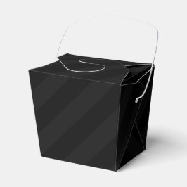 Caja Para Regalos Franja Oscura de Medianoche Para Llevar