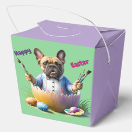 Caja Para Regalos Französische Bulldogge Ei Ostern French Bulldog