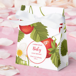 Caja Para Regalos Fresa Berry Sweet Baby Ducha