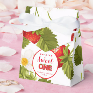 Caja Para Regalos Fresa Berry Sweet Birthday   Berry First