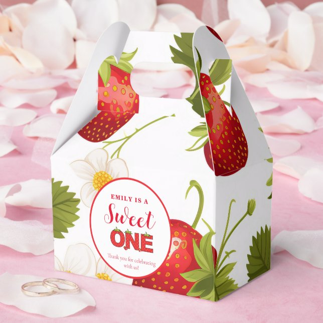 Caja Para Regalos Fresa Berry Sweet Birthday | Berry First (Boda)