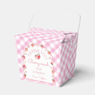 Caja Para Regalos Fresa Gracias Berry Mucho Wavy