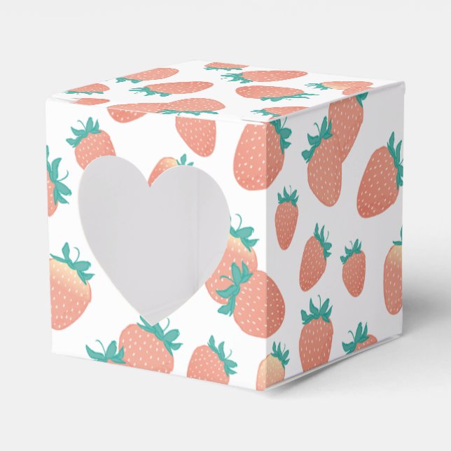 Caja Para Regalos Fresas recién recolectadas (Anverso)