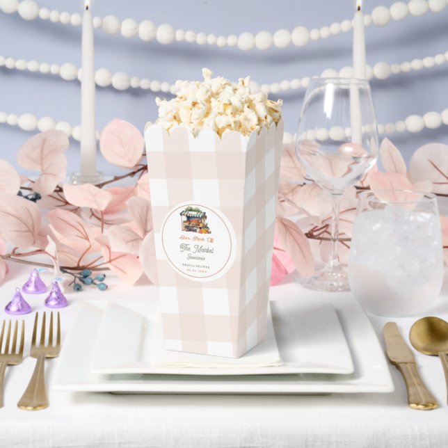 Caja Para Regalos Fresco Acaba de Salir del Mercado de Agricultores  (Boda)