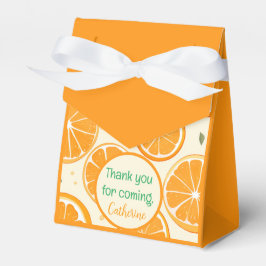 Caja Para Regalos Fresh Orange Slice Pattern – Bright Citrus Fruit