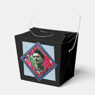 Caja Para Regalos Frida Kahlo Retro Pink Denim