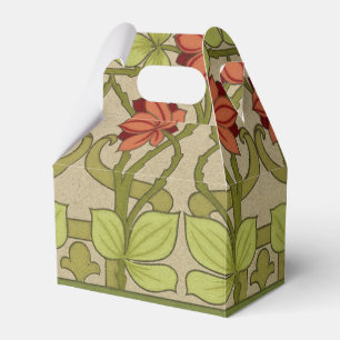 Caja Para Regalos Frieze Border Art Nouveau Floral