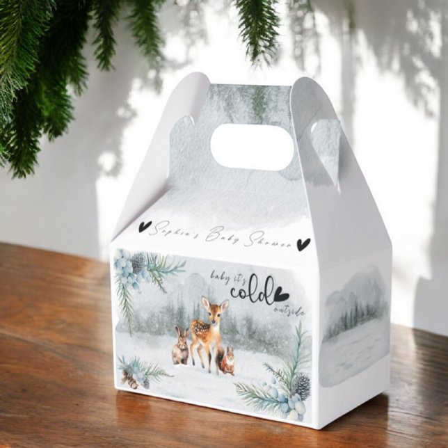 Caja Para Regalos Frío fuera de invierno Animales de invierno Baby S (Subido por el creador)