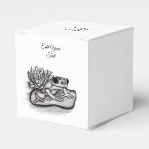 Caja Para Regalos Froggy con Lotus Flower