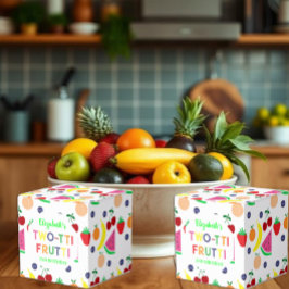 Caja Para Regalos Fruta Dos-tti Frutti Segundo Cumpleaños