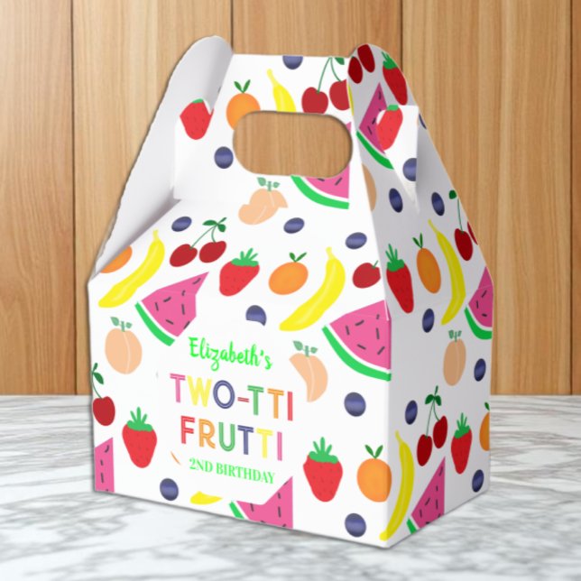 Caja Para Regalos Fruta Dos-tti Frutti Segundo Cumpleaños (Subido por el creador)