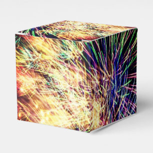 Caja Para Regalos Fuegos artificiales