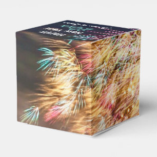 Caja Para Regalos Fuegos artificiales