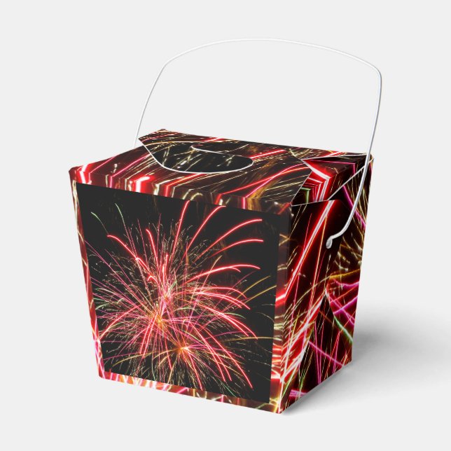 Caja Para Regalos Fuegos artificiales 01 (Front Side)
