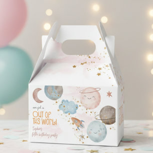 Caja Para Regalos Fuera de este mundo de la aventura espacial niños