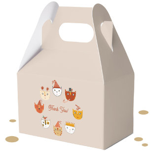 Caja Para Regalos Fun Fiesta Cat Gracias