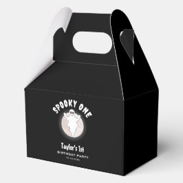 Caja Para Regalos Fun Halloween Ghost Spooky One First Birthday