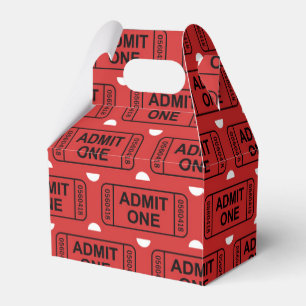 Caja Para Regalos Fun Movie ticket patrón fiesta favorita