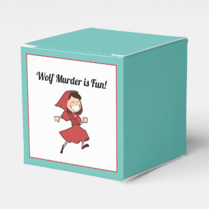 Caja Para Regalos Funny Dark Fairy Tale Little Red Riding Hood