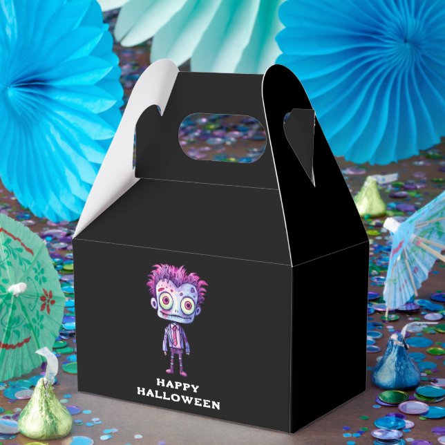 Caja Para Regalos Funny Frankenstein Monster Halloween Fun (Fiesta)